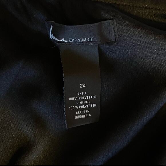 Lane Bryant 24 Plus Maxi Dress Lined Strappy Bodice Floral Tropical Cruise Fairy - Picture 6 of 16